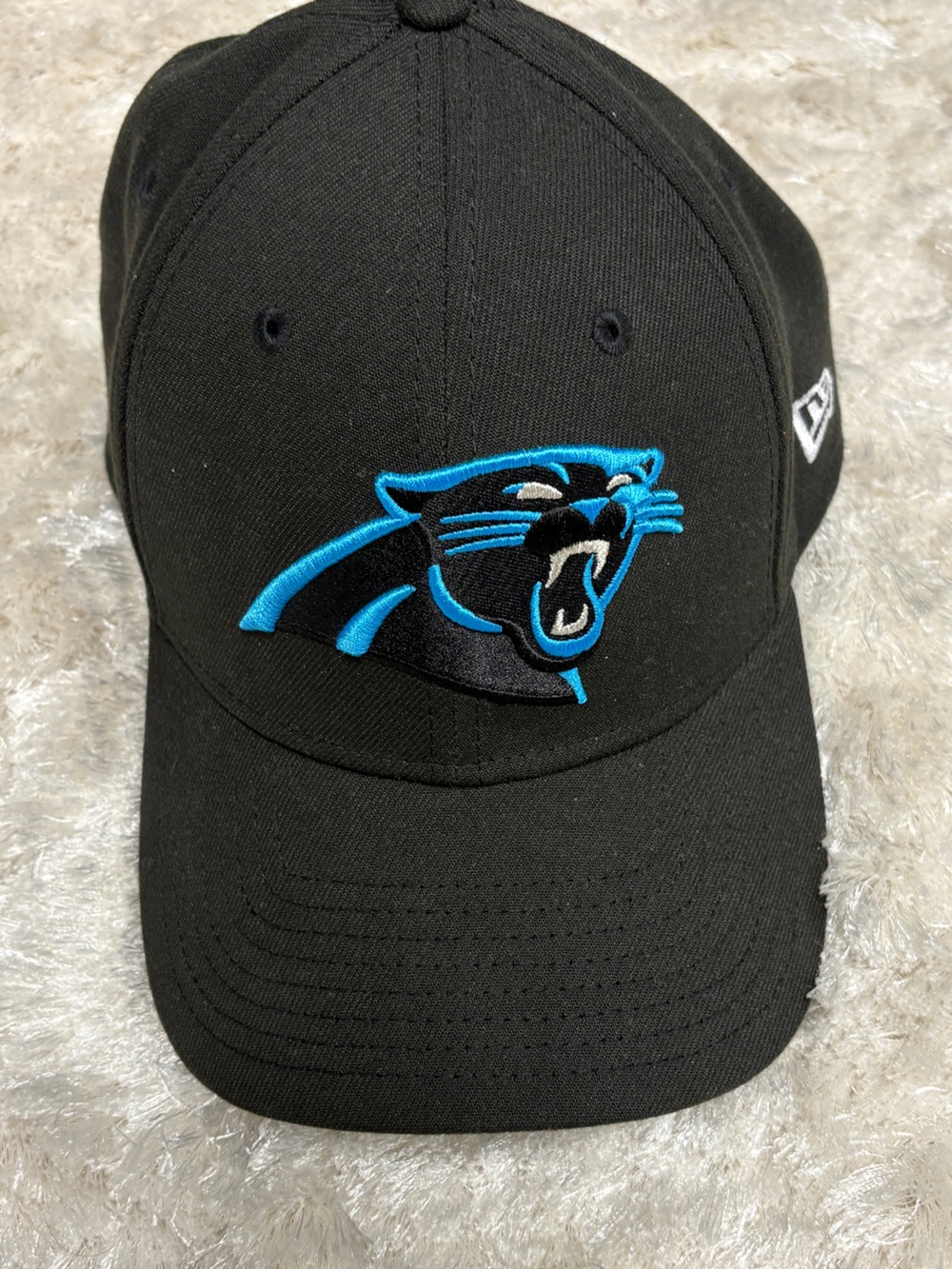 NFL Black & Blue Carolina Panthers Cap: Size M/L NWOT